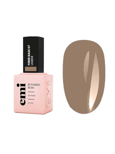 E.MiLac Fiber Base Gel Umber #7