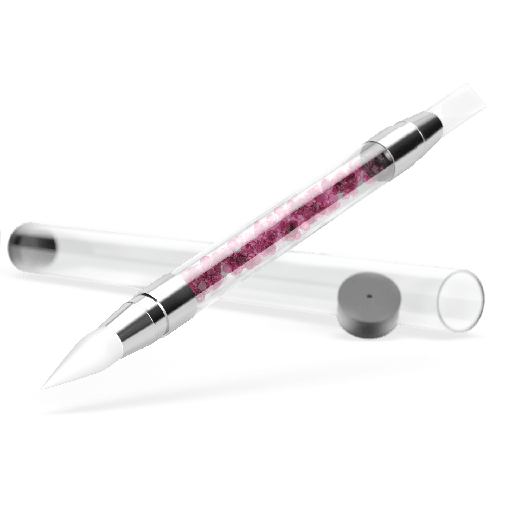 [10210016] Indigo Art Gum Pen Pink
