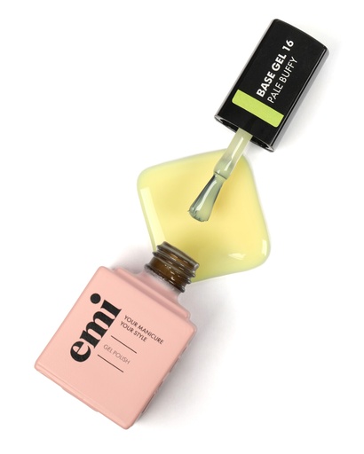 [LABGPB-9] E.MiLac Base Gel Pale Buffy #16, 9 ml.