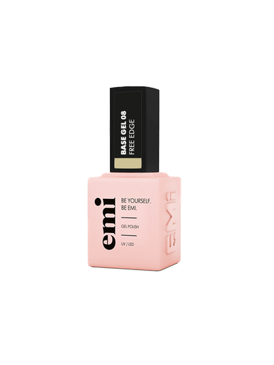 [LABGFE9] E.MiLac Base Gel Free Edge #08, 9 ml.