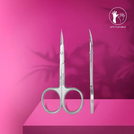 TIJERA PARA CUTÍCULA PROFESIONAL PARA USUARIOS ZURDOS EXPERT 11 18mm (SE-11/1)