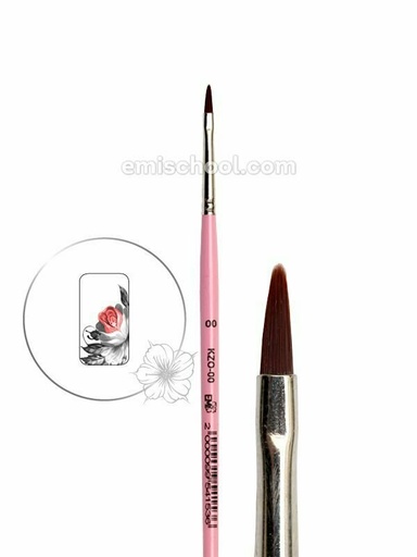[KZO-0/0] Brush for Zhostovo painting Oval #0/0