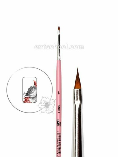 [KZLE-1] Brush for Zhostovo painting Leaf #1