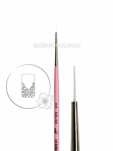 [KZL-5/0] Brush Linear #5/0 (white synthetics)