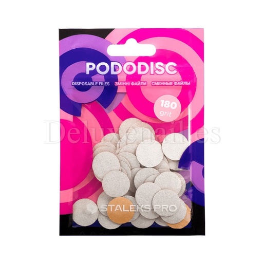 RECAMBIO DE LIMA PARA DISCO PARA PEDICURA GRANO 180(50 UNIDADES) (PDF-10-180)