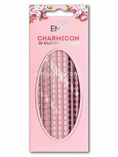 [CSS029] Charmicon 3D Silicone Stickers Lace MIX #2