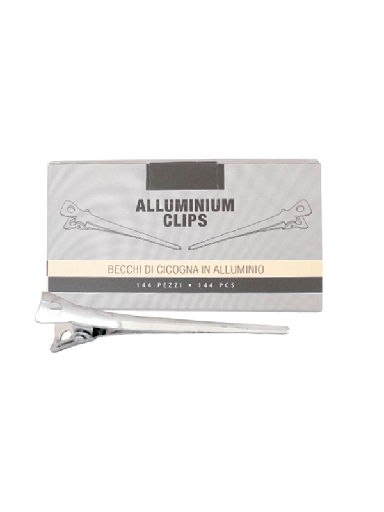ALLUMINIUM CLIPS 144 PCS.