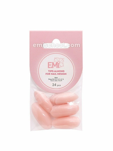 [ACCTA-24] Pink Tips Almond