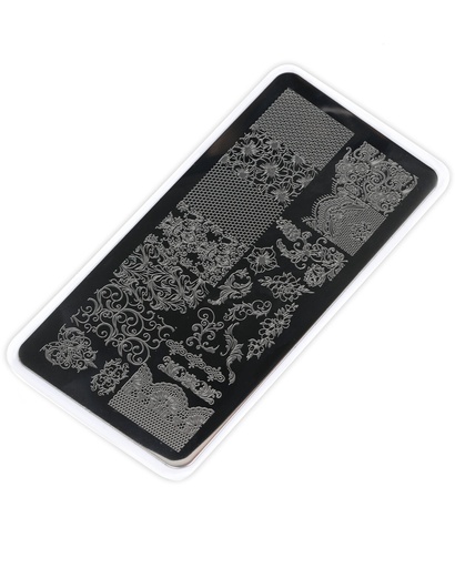[ACCSP4] Stamping plate #4 Lace