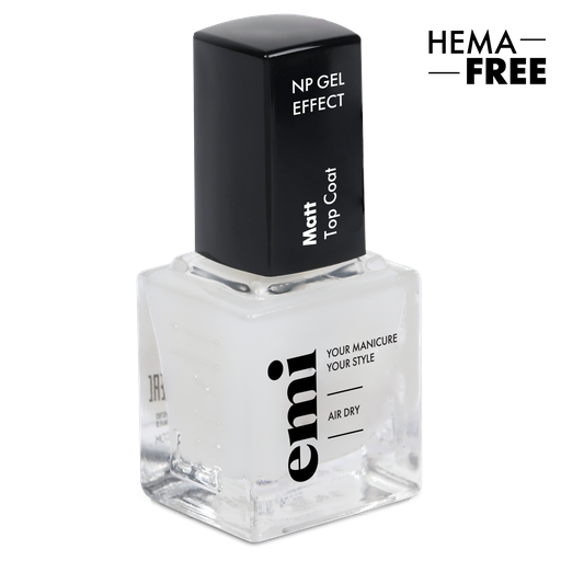 [NPMTOP9] Ultra Strong Matt Top Coat Gel Effect, 9 ml.