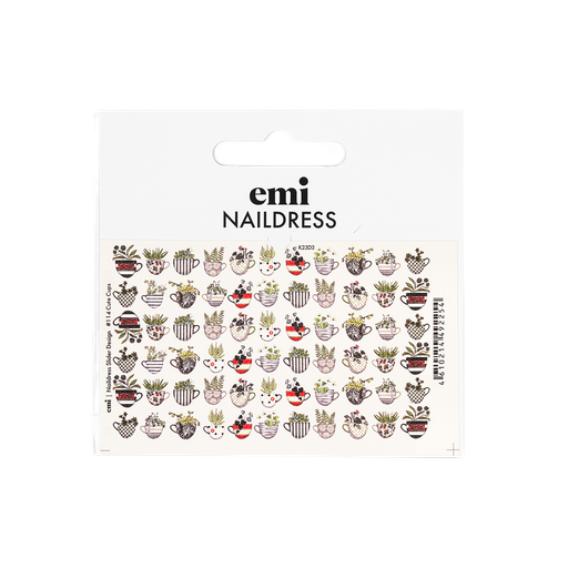 [NDS160] Naildress Slider Design #114 Cute cups