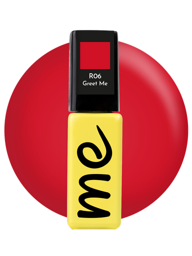 [MEGPR06-8] ME Gel Polish Greet Me #R06, 8 ml.
