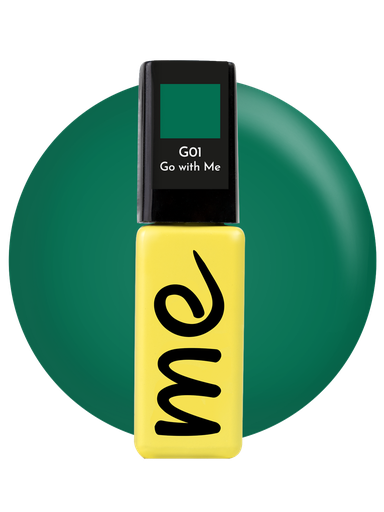 [MEGPG01-8] ME Gel Polish Go with Me #G01, 8 ml.