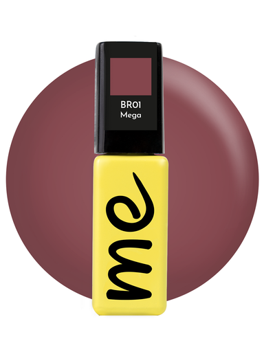 [MEGPBR01-8] ME Gel Polish Mega #BR01, 8 ml.