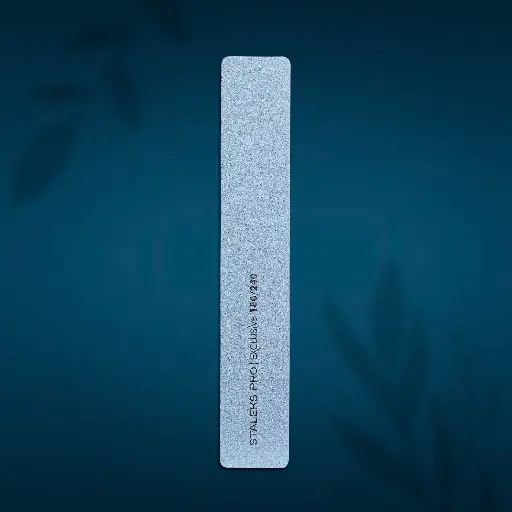 [NFX-32/2] MINERAL STRAIGHT NAIL FILE EXCLUSIVE 180/240 GRIT              (NFX-32/2)   