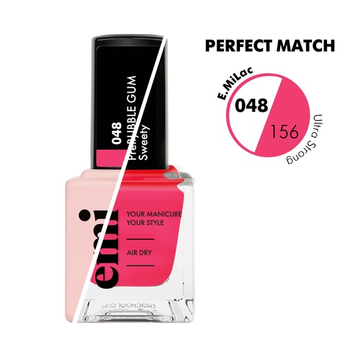 [12351] E.MiLac NEON Bubble Gum #048 & Ultra Strong NP Pretty Sweety #156