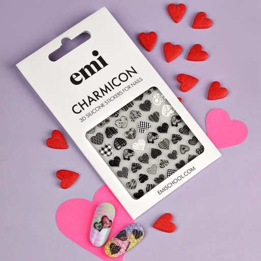 [CSS327] Charmicon 3D Silicone Stickers #245  Feelings
