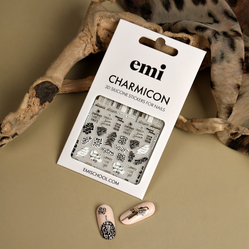 [CSS334] Charmicon 3D Silicone Stickers #252 Savanna
