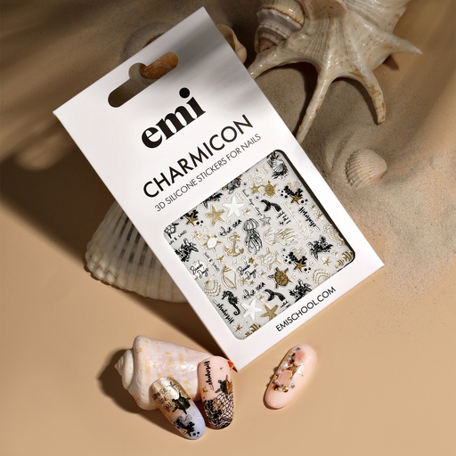 [CSS333] Charmicon 3D Silicone Stickers #251 Maldives