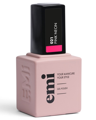 [LB021] E.Milac Pink Neon #021, 9 ml.
