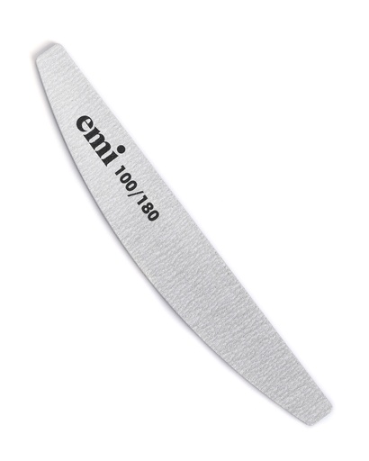 [NFZO-100/180] Nail File Zebra Oval 100/180