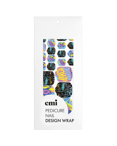 [NDWR11] Pedicure nail wraps #5 Street Beat