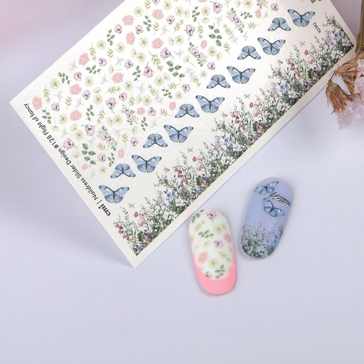 [NDS174] Naildress Slider Design #128 Flight of Fancy