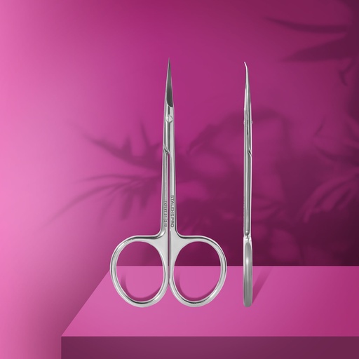 Tijeras profesionales con ganchito para cutícula EXPERT 51 TYPE 3 (SE-51/3)