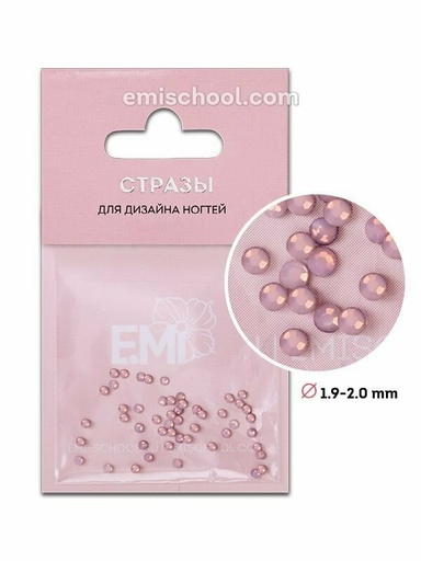 [RLP650] Rhinestones Light Pink #6, 50 pcs