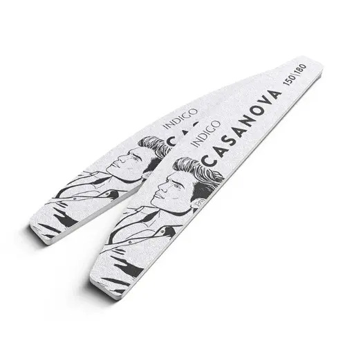 DISPOSABLE NAIL FILE MOON 150/180 Casanova - 10pcs