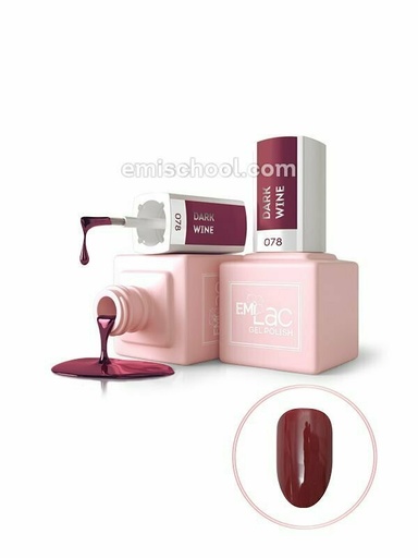 [LRT078] E.MiLac RT Dark Wine #078, 9 ml.