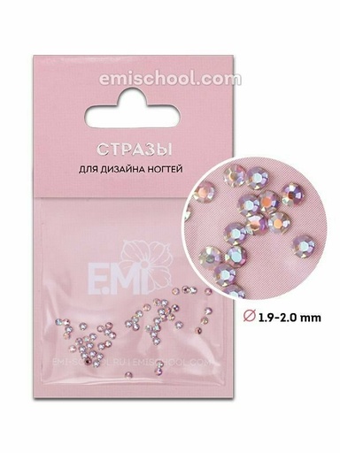 [RH650] Rhinestones Holographic #6, 50 pcs
