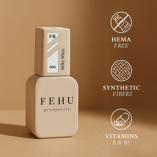 [FFBGMW-12] FIBER BASE GEL MILKY WHITE #06, 12 ml (FEHU)