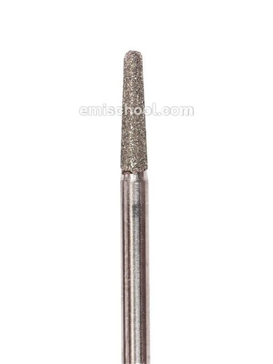 [RCSDRFM23] Rounded cone-shaped diamond coated rotary file, 2,3 mm, abrasiveness