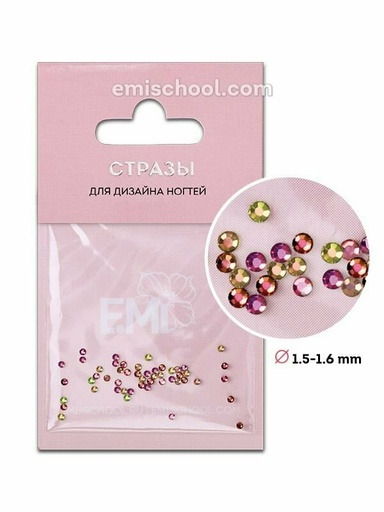 [RC450] Rhinestones Chameleon #4, 50 pcs.