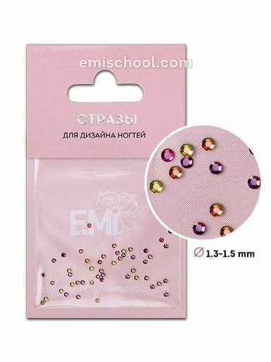 [RC350] Rhinestones Chameleon #3, 50 pcs.